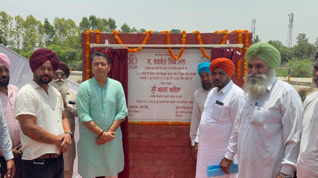 Cabinet Minister Aman Arora Launches and Dedicates Development Projects Worth Nearly Rs12 Crore in Various Villages